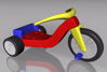 Picture of Big Wheel Toy Model FBX Format