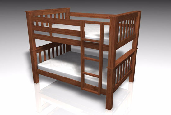 Picture of Bunk Bed Furniture Model FBX Format