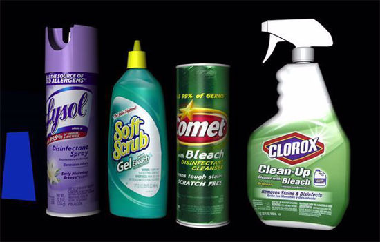 Picture of Cleaning Product Models Poser Format