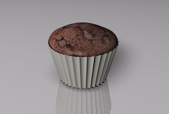Picture of Cupcake Food Model FBX Format