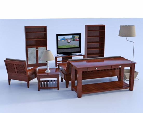 Picture of Den Furniture Model Bundle Poser Format