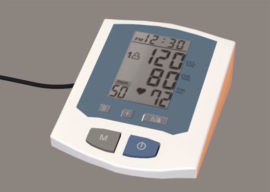 Picture of Digital Blood Pressure Machine Model Poser Format