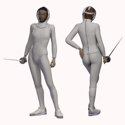 Picture of Fencing Outfit for DAZ Victoria 4