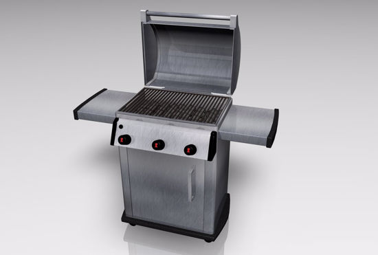 Picture of Gas Grill Mechanical Model FBX Format