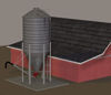 Picture of Grain Storage Silo Model FBX Format