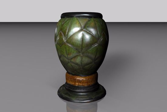 Picture of Green Vase Furniture Model FBX Format