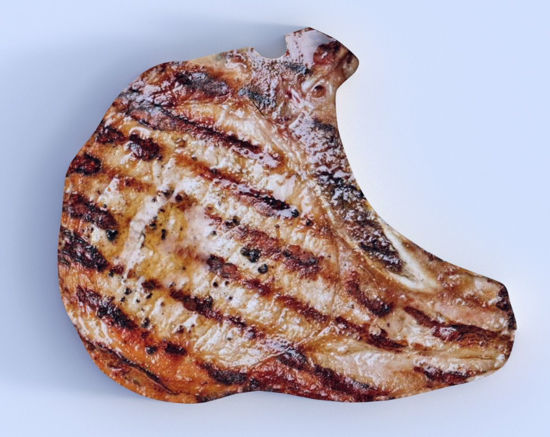 Picture of Grilled Pork Chop Model Poser Format