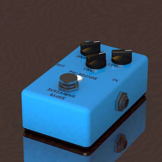 Picture of Guitar Pedal Model Poser Format