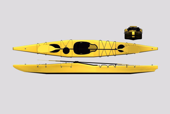 Picture of Kayak Boat Model FBX Format
