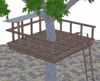 Picture of Kid's Tree Fort Environment and Tire Swing Add-on Poser Format