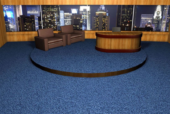 Picture of Late Night TV Show Set Environment FBX Format