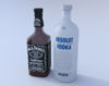 Picture of Liquor Bottle Models Poser Format