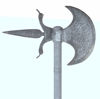 Picture of Medieval Battle Axe Model Poser Format