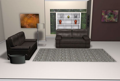 Picture of Modern Living Room Environment Poser Format
