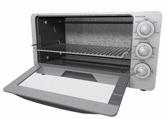 Picture of Modern Toaster Oven Model FBX Format
