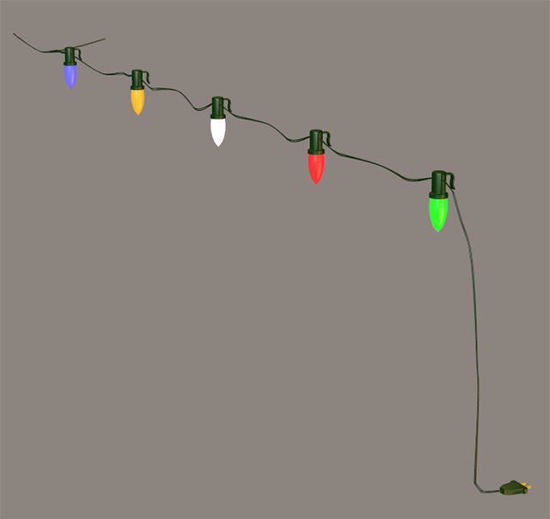 Picture of Modular Christmas House Lights Model Poser Format