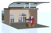 Picture of Modular Mall Entrance Scene Poser Format