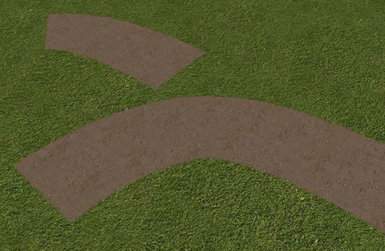 Picture of Modular Paths and Bare Spot Models with Transparent Edges Poser Format