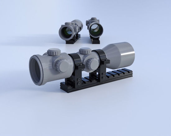 Picture of Modular Weapon Scope Model Poser Format