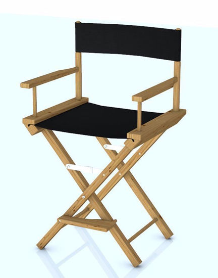 Picture of Movie Directors Chair Model Poser Format