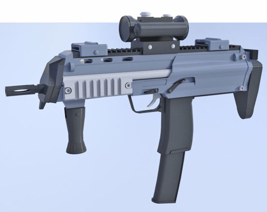 Picture of MP7 Assualt Rifle Model Poser Format