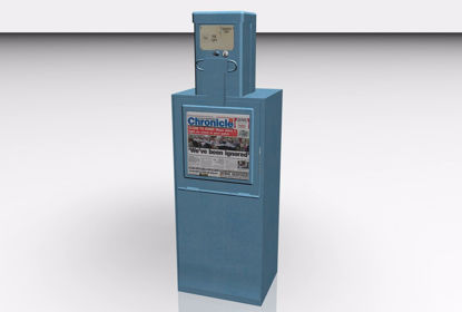 Picture of Newspaper Dispenser Model FBX Format