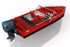 Picture of Outboard Motor Boat Model FBX Format