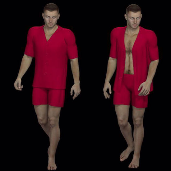 Picture of Pajama Set for DAZ Michael 4