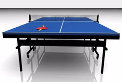 Ping Pong Table Model FBX Format