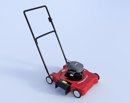 Picture of Push Lawn Mower Model Poser Format