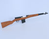 Picture of Russian SVT-40 Rifle Model Poser Format