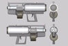 Picture of Sci-Fi Assault Rifle Weapon Model FBX Format
