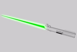 Sci-Fi Light Saber Weapon Model FBX Format