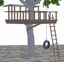 Picture of Tree Fort Environment FBX Format