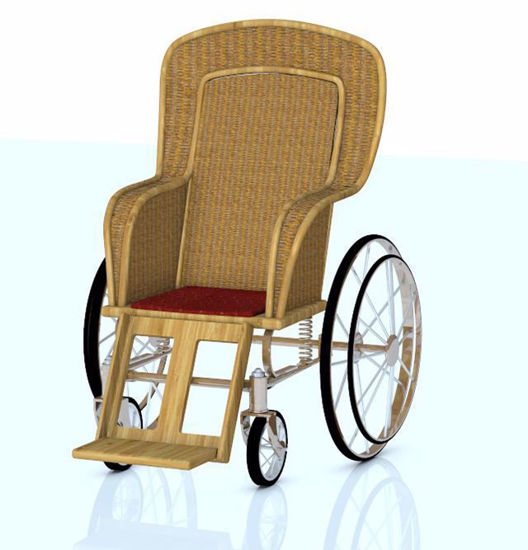 Picture of Victorian Wheelchair Model Poser Format
