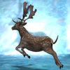 Fallow Deer, Jumping Pose (Figure for Poser)