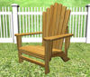 Picture of Adirondack Chair Model Poser Format
