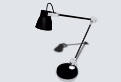 Articulating Desk Lamp Model Poser Format