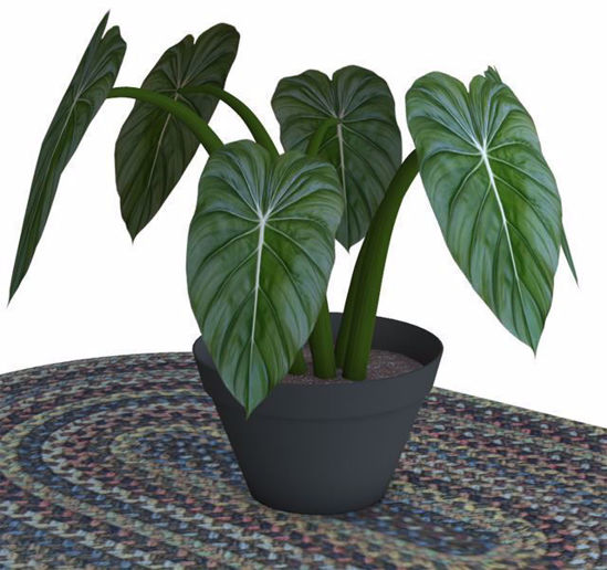 Picture of Artificial Potted Plant Model Poser Format