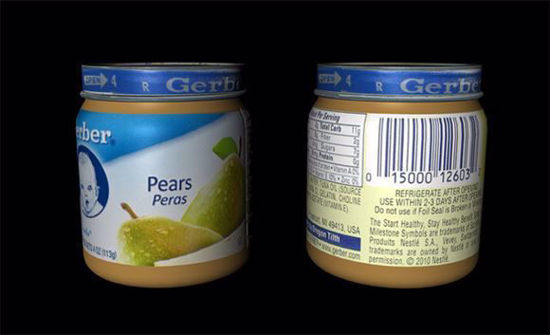 Picture of Baby Food Jar Model Poser Format