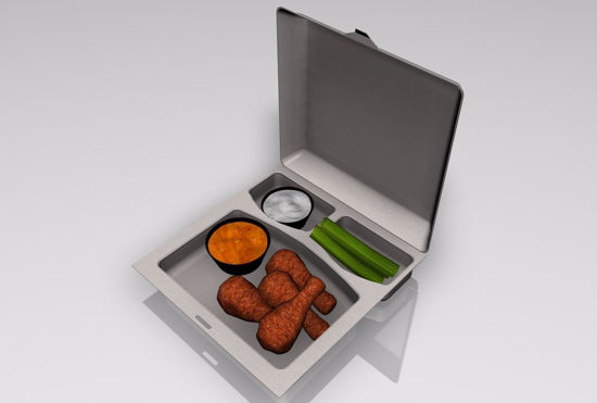 Picture of Buffalo Wings Food Models FBX Format