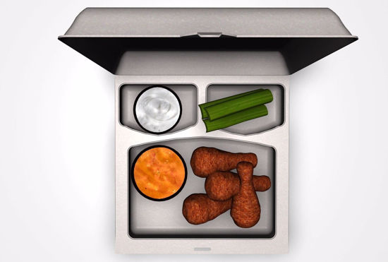 Picture of Buffalo Wings Food Models FBX Format