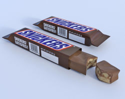 Candy Bar and Wrapper Models Poser Format