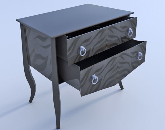 Picture of Contemporary Accent Table Model 2016 Poser Format