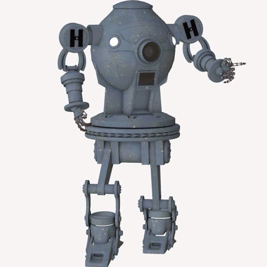 Picture of Henry the Robot Figure Poser Format