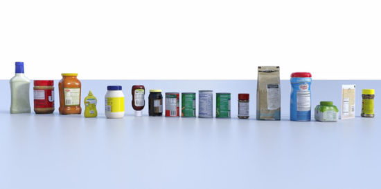 Picture of 17 Food Product Models Bundle Poser Format