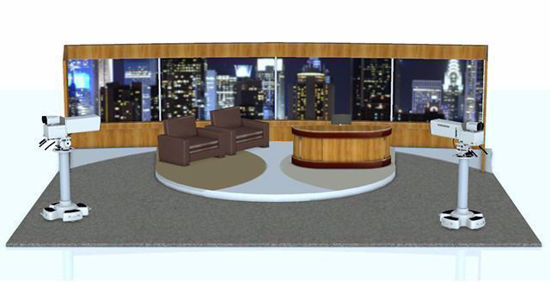 Picture of Late Night TV Talk Show Environment Poser Format