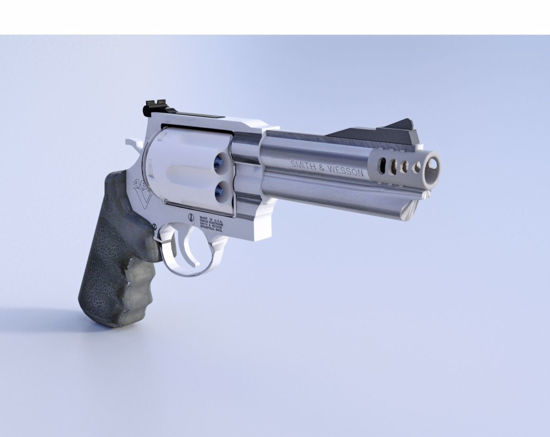 Picture of 357 Magnum Pistol Model Poser Format