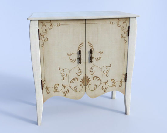 Picture of Accent Cabinet Furniture Model 2016 Poser Format