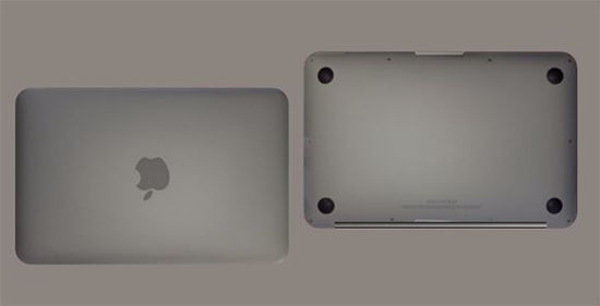 Picture of Macbook Computer Model FBX Format